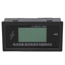 Groot LCD-scherm, spanningsalarmfunctie, digitale ampèremeter, voltmeter, spannings-, stroom-, vermogens- en energieverbruiksmonitor, gegevensopslag