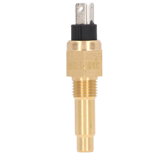 Engine Water Temperature Sensor, Water Temp Sensor with 0-120C Measurement Range and Brass Construction, Accurate Temperature Measurement with