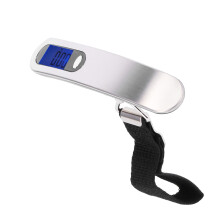 Digitale Gepäckwaage Tragbare Handgepäckwaage mit Hintergrundbeleuchtung, 50 kg/110,2 lb