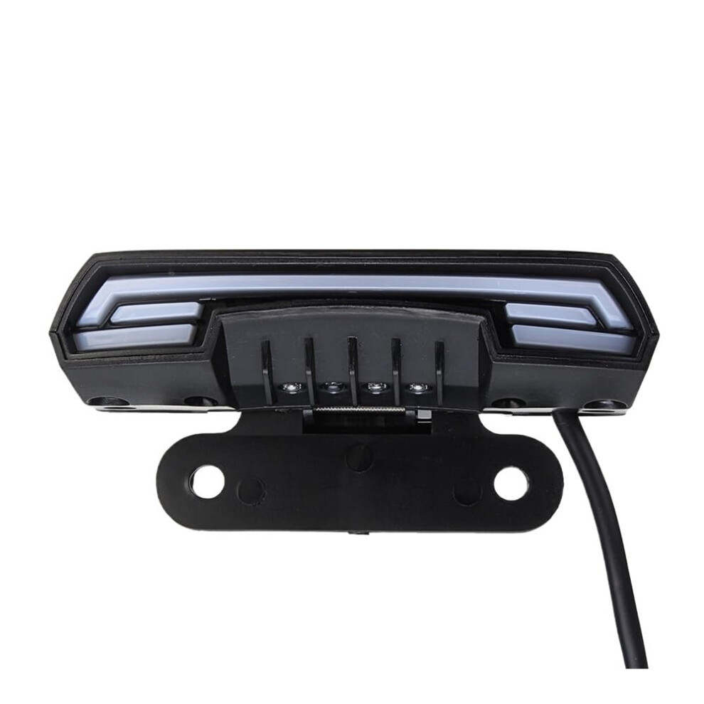 Universal Motorcycle Led Tail With Brake Stop Turn Signals And License Plate Waterproof Light 9113335677203