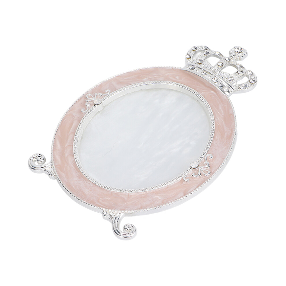 Silver Resin Nail Art Palette - Durable Mixing Plate For Salon & Home Use