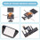 IPS V4.2 Pre-Laminated Screen MOD Kits for  Game Gear Highlight Brightness Backlit LCD Screen for  GG Console 7