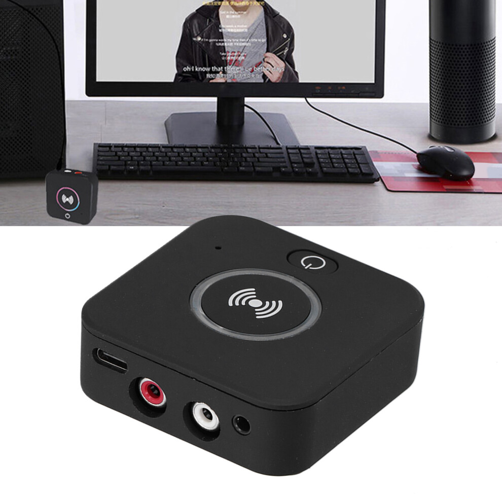 Bluetooth 5.0 Transmitter Receiver Aux Adapter For Car & Speakers, 10M 8081376892880