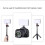 Z1 LED Éclairage d'appoint 3500 mAh 3-6 cm 2600-6000 K 6