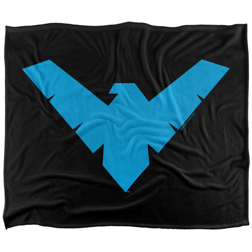 Batman Batman Logo Nightwing Blanket 1