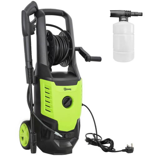 Outsunny Outsunny 2200W Power Washer 170 Bar Pressure with Adjustable Nozzle 1