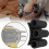 (Black No adhesive)3 Holes Screwdriver Bit Holder Multipurpose Rubber Screwdriver Bit Holder for Tool Organization & Workshop Efficiency 3
