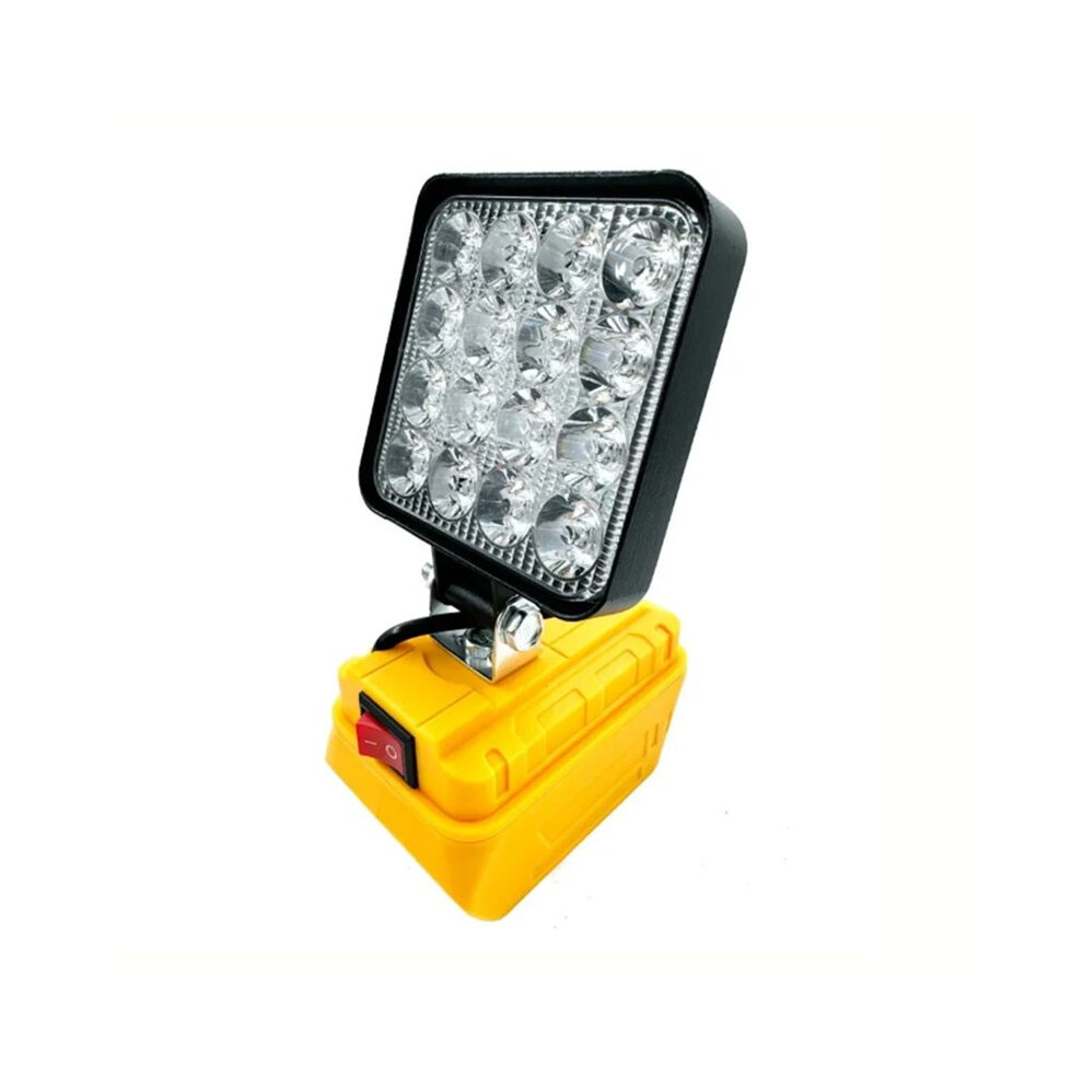 For 18V Li-Ion Battery Cordless Led Work 4 Inch Flash Portable Emergency Flood Lamp Camping Lamp Light 6031877251343