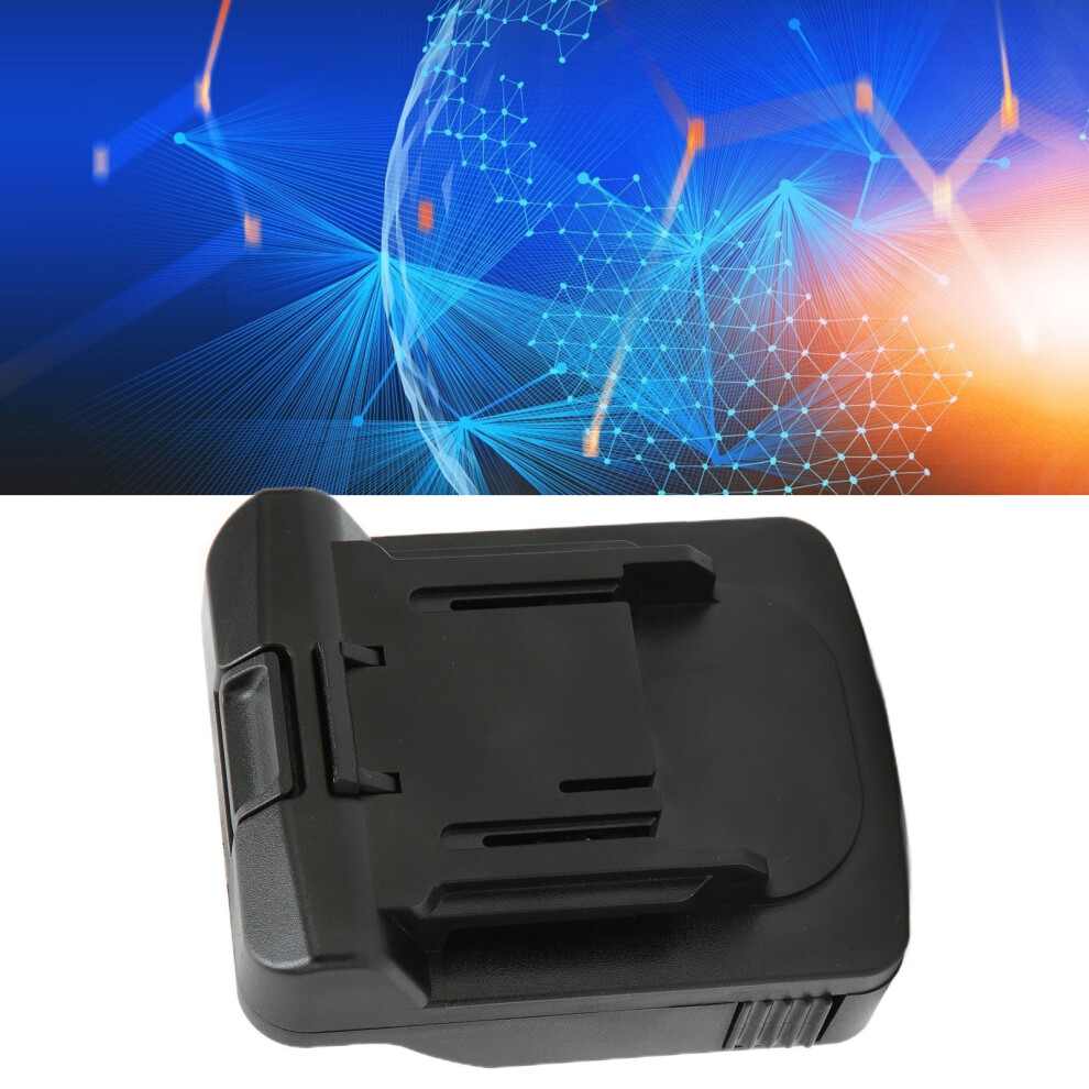 Compact 18V Lithium Battery Adapter For Power Tools, Black 8451376894991