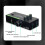COKYIS Record Player Amplifier for mm/MC Cartridges, Three-Frequency Adjustment,Five-Pin XLR Input and Output Amplifier EU PLUG 5