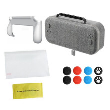 For  2 Storage Bag+Screen Protective Film+Joystick Caps+Replaceable Ergonomic Grip Handle for   2 B