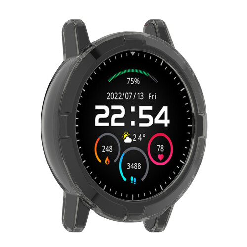 Bord complet fin pour montre intelligente, housse de-Bleu 2