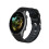Soft Strap Smartwatch Silicone Bracelet Sweatproof-Black gray 4
