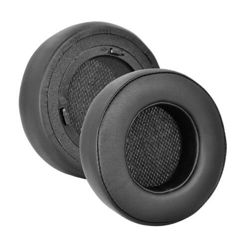 Coussinets d'oreille en mousse, couvre-tasse pour casques-Noir