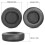 Coussinets d'oreille en mousse, couvre-tasse pour casques-Noir 3