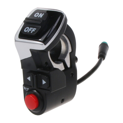 Electric Scooter Handlebar Switch E-scooter Turn Signals On/Off
