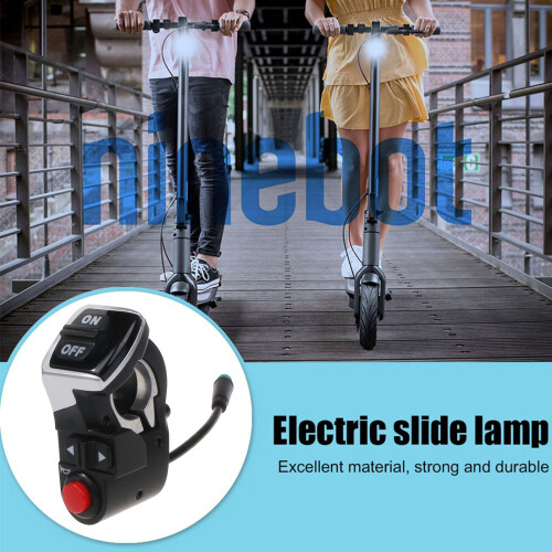 Electric Scooter Handlebar Switch E-scooter Turn Signals On/Off 1
