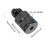 Support de caméra en aluminium 1/4 pouces 20,-Noir Couleur Noir 2