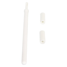 Lederkanten-Färbepen-Set, 4x6 Köpfe, 132 mm, Weiß