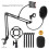 Pour le streaming professionnel, la voix off, l'enregistrement, 3