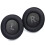 Coussinets d'oreille, housse de coussin noire, 1 paire, mousse à 1