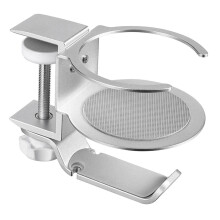 Portable Gamer Headphone Stand 2 In 1 PC Gaming Headset-White