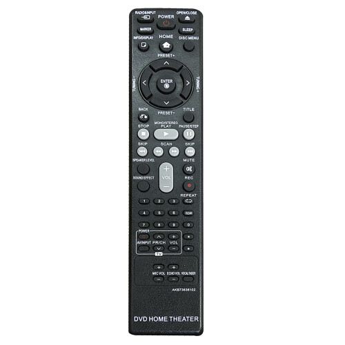 Akb73636102 Télécommande pour système de cinéma LG Dvd-Noir