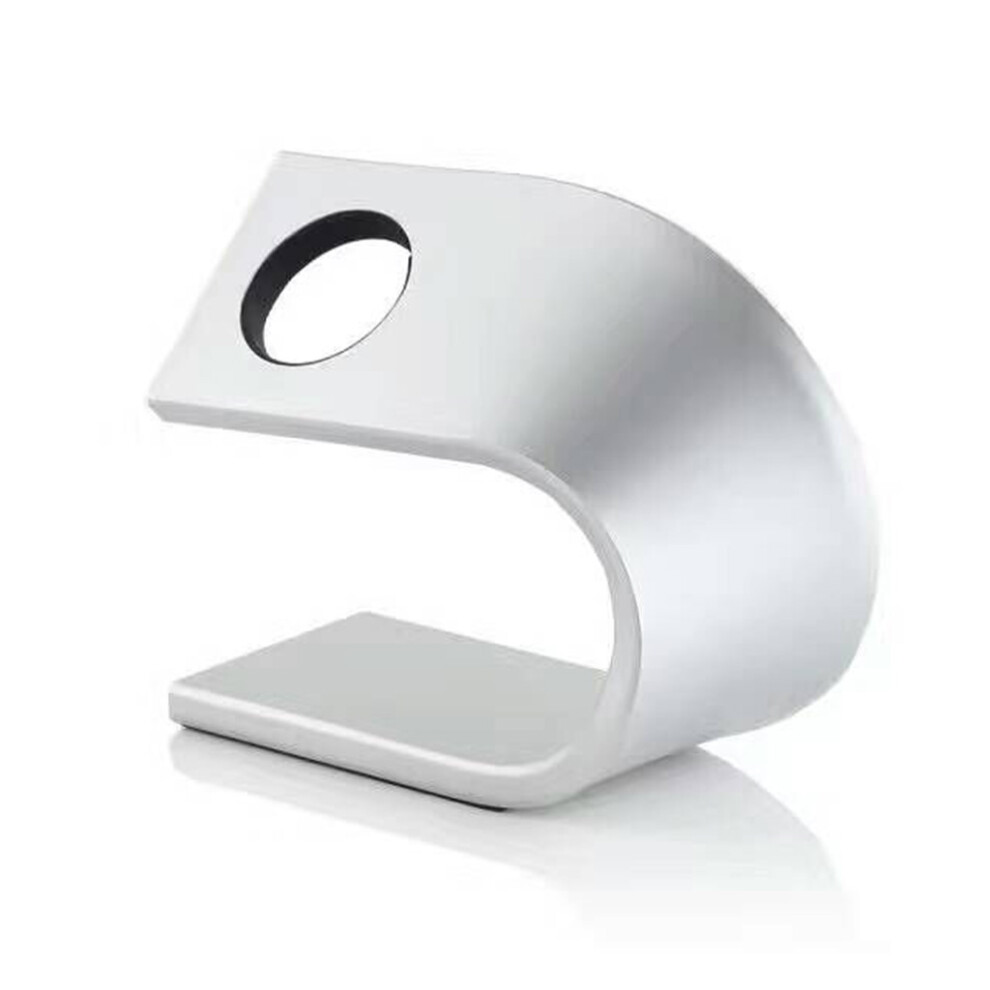 Cradle Charging Wire Dock Stable Bracket Charger Holder- Silver 7709000319626