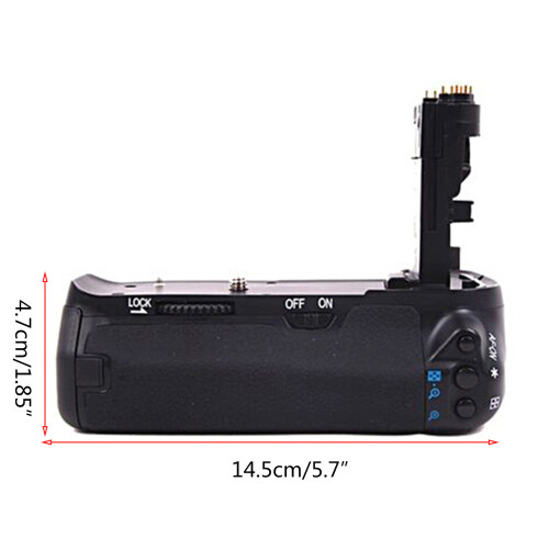 Vertical Hand Grip for 60Da 6D Camera Can Install 2pcs LP-E6 1