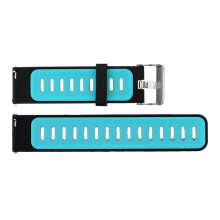 Quick Release Belt Silicone Wriststrap Breathable-Black blue