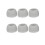 Anti-Drop Earplug Washable Earplugs for-Gray Large medium small 1