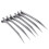 Wolverine Claws με ρεαλιστικό σχεδιασμό, τέλεια αντίγραφα ταινιών, αξεσουάρ για cosplay με 8