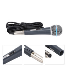Microfono dinamico cablato in alluminio YS-58 con cavo da 3 m