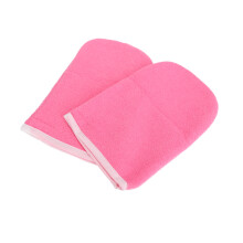 2 Stück Baumwoll-Pink-Paraffin-Behandlungshandschuhe – Thermoisolierende Handtherapie