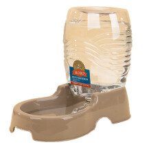 Elegant Automatic Waterer Food Feeder Water Dispenser-Black