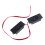 2Pcs Computer Speaker 3070 Rectangle-  Black 2