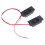 2Pcs Computer Speaker 3070 Rectangle-  Black 6