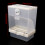 Parakeet Feeder Clear Automatic Food Dispenser Acrylic-White 4