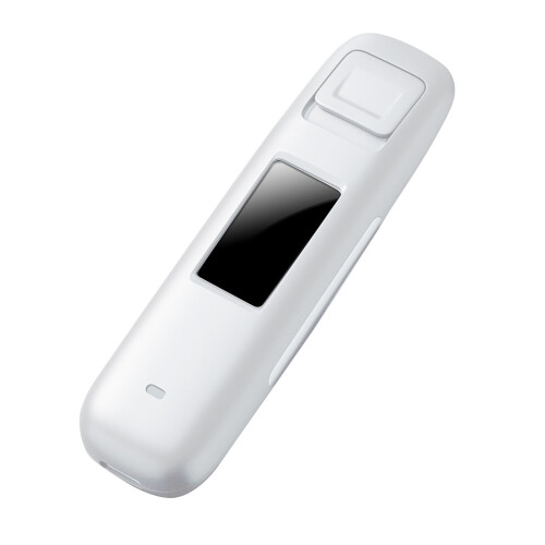 Breathalyzer, Digital Red LCD Screen Portable Breath-Icon