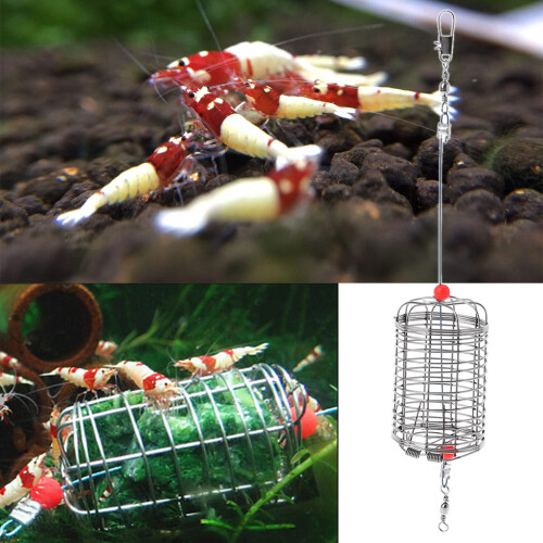 Aquarium Feeding Bowl with Hook Shrimp Feeding Dish-White S 2