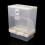 Parakeet Feeder Clear Automatic Food Dispenser Acrylic-White 6