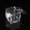 Fish Breeding Box Aquarium Small Incubator with Suction-White M 3
