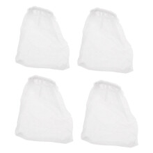 4 Stück Aquarien Kies Staubsauger Zubehör Filter Nylon-Weiß