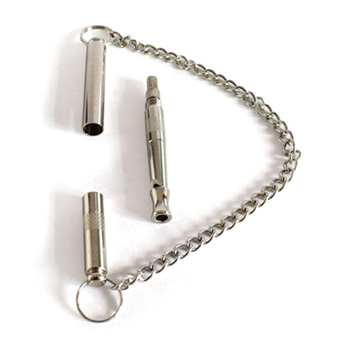 Multi-purpose Dog Training Whistles Ultrasound Dog-Silver 2