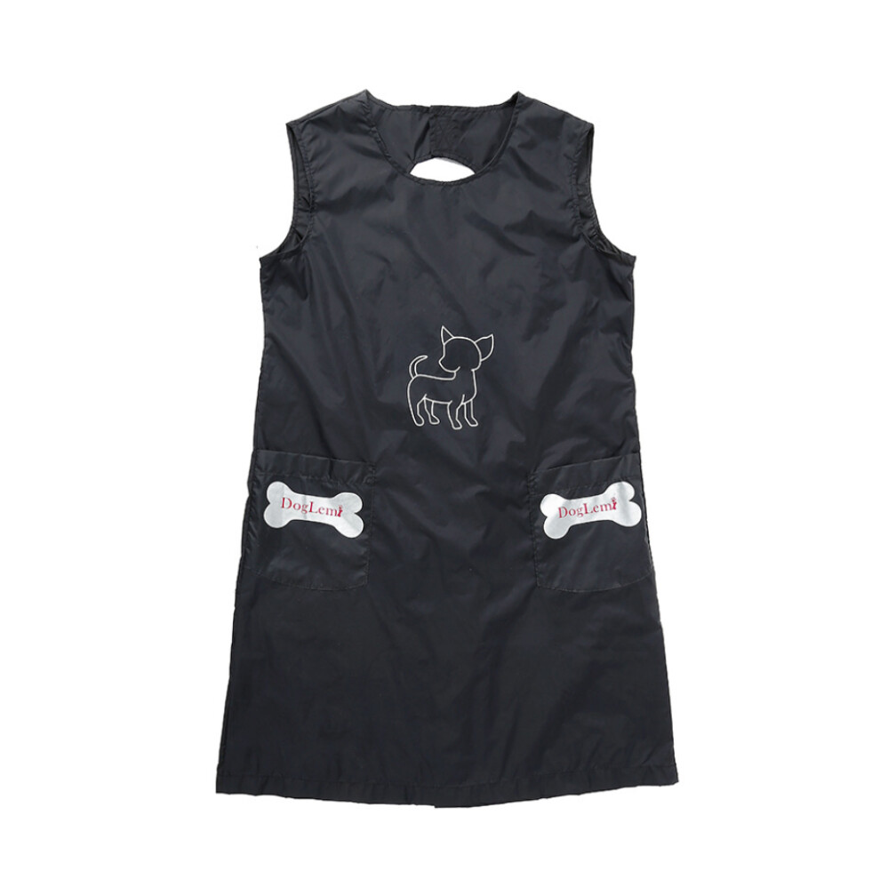 Pet Groomer Apron Bibs For Shearing Waterproof Grooming Apron-L 7627000756992