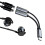 2-in-1 Dual Type C naar Type C-adapter-Zwart 5