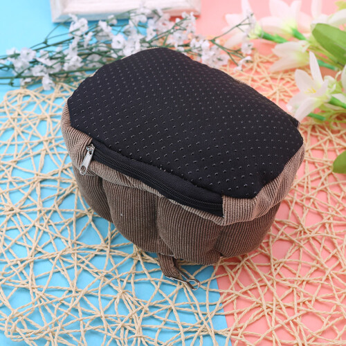 Practical Small Pet Hammock Sleeping Pet Bed Soft-Dark Brown 1