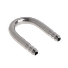 StainlessSteel UShape Pipe for Aquariums FishTanks Air-Silver