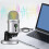 USB Stereo Lossless Microfoon Condensatormicrofoon-Zilvergrijs 3