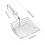 Metal Cats Litter Scoop / Solid Color Holder for-Light Grey 2